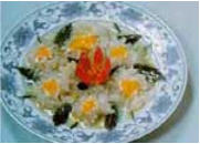 Chinese Food Recipe: White Fungus Peony Flower