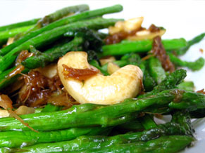 Asparagus with Cashews